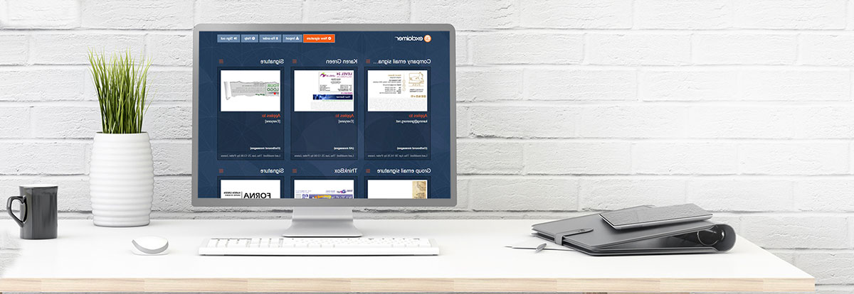 Professional email signature